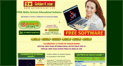 Desktop Screenshot of goldenkstar.com